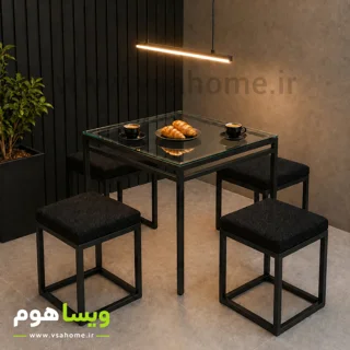 ست میز و صندلی مینیمال کافه ۰۰۵